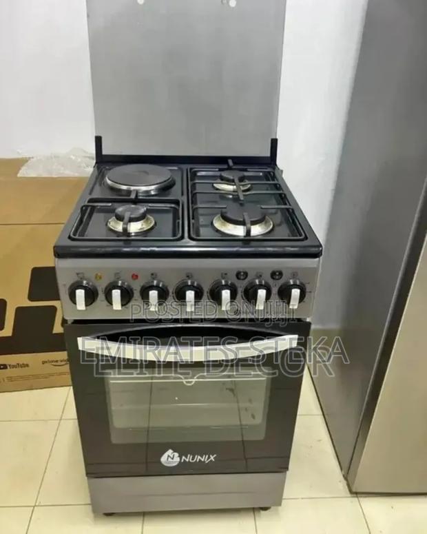 Nunix 3+1 With Gas Over 50*55 Standing Cooker - main view