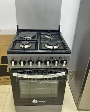 Nunix New Model 50*55 Standing Cooker 3+1 With Gas Oven.