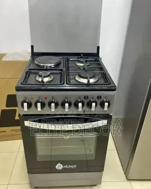 Nunix New Model 50*55 Standing Cooker 3+1 With Gas Oven.