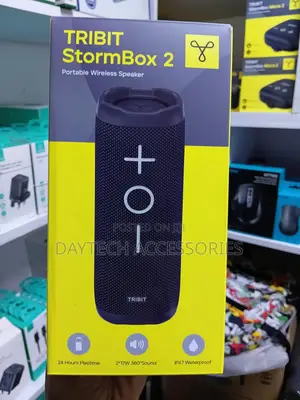 The Tribit StormBox 2 34W Portable Wireless Bluetooth Speaker.