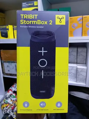 The Tribit StormBox 2 34W Portable Wireless Bluetooth Speaker.