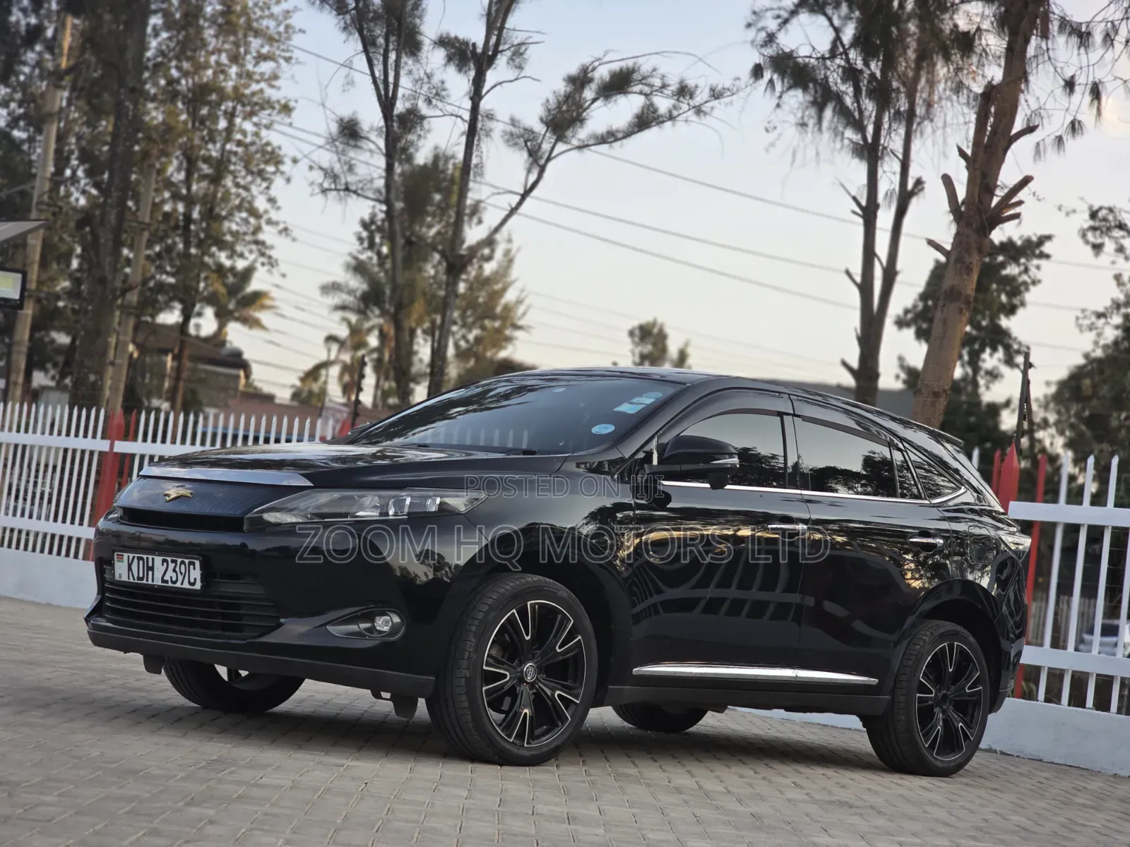 Toyota Harrier 2015 Black