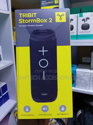 Tribit StormBox 2 34-Watt Wireless Bluetooth Speaker - Black