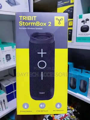 Tribit StormBox 2 34-Watt Wireless Bluetooth Speaker - Black