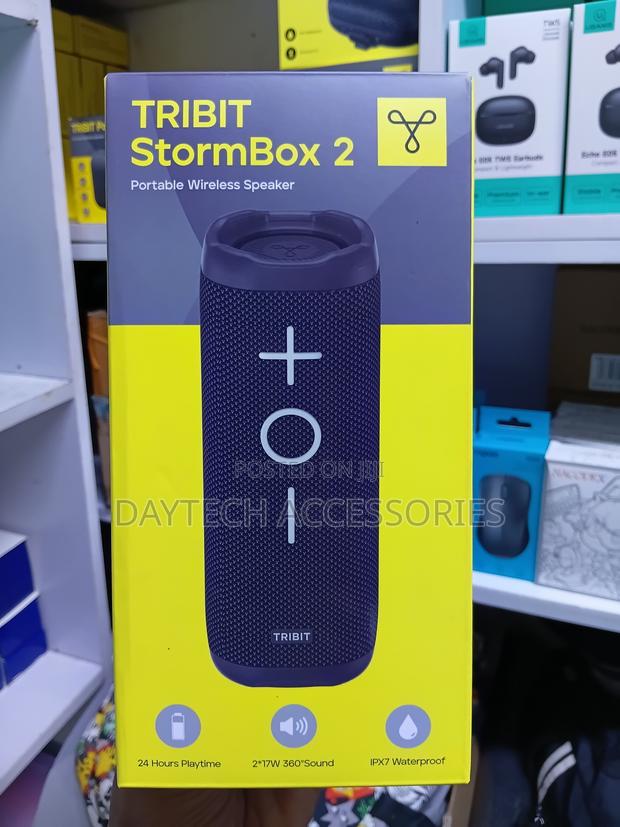 Tribit StormBox 2 Bluetooth Speaker 34W 360° Sound 24H Playtime.