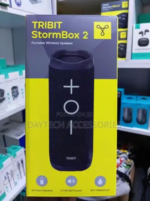 Tribit StormBox 2 Bluetooth Speaker 34W 360° Sound 24H Playtime.