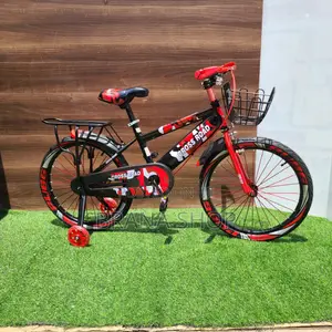 Red Cross Road Sport BMX-Style Kids' Bicycle.