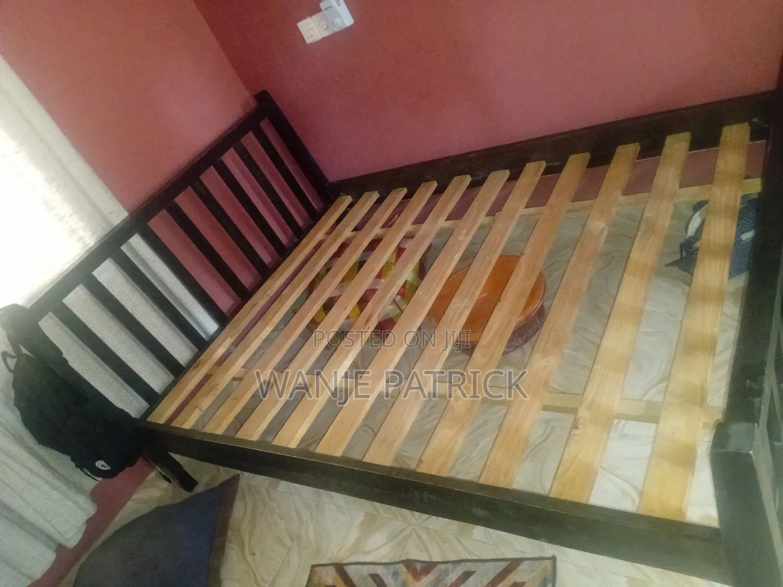 Second Hand 5by6 Rectangular Bed