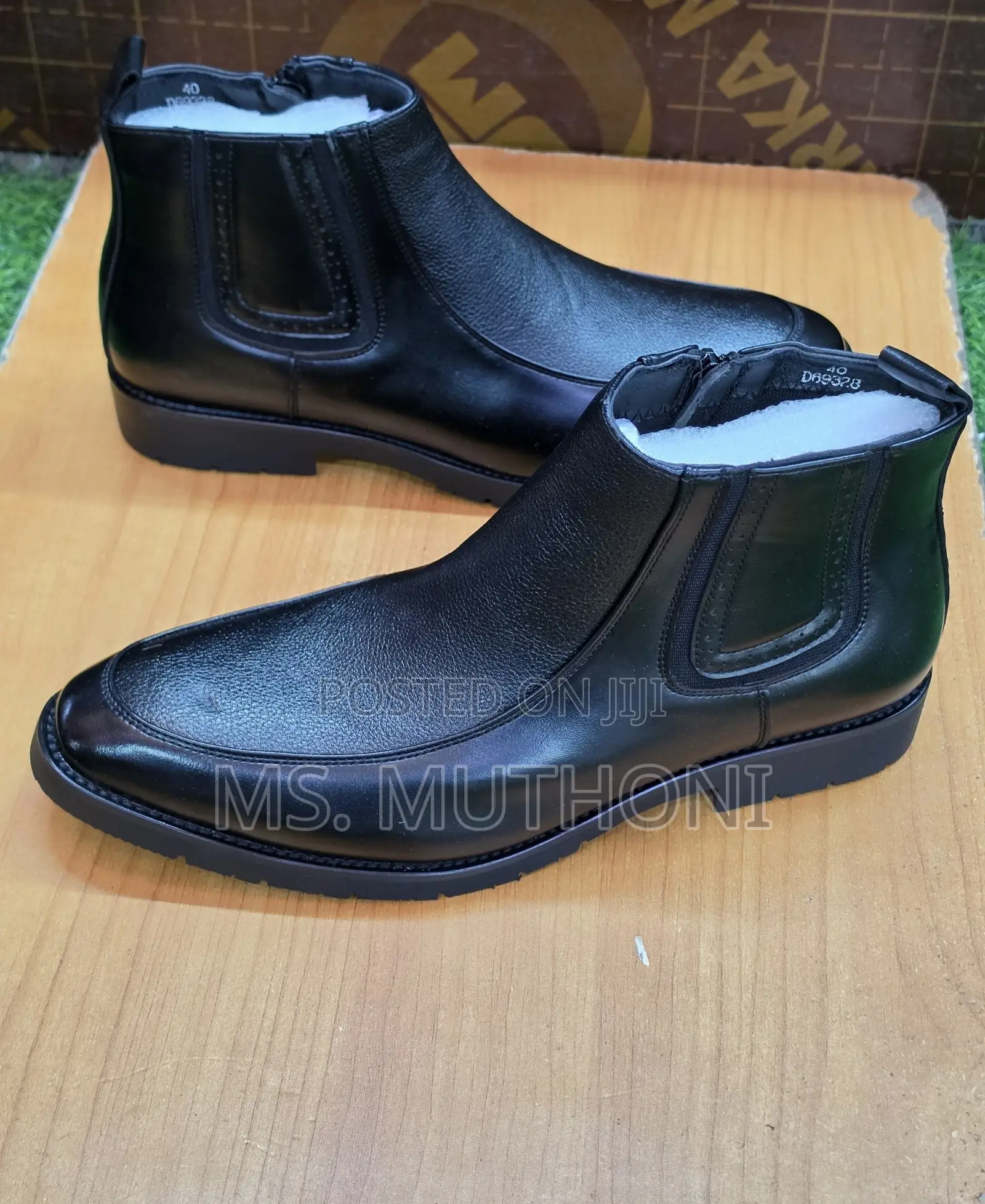 Men’s Leather Formal / Casual Ankle Boots Size 40-45