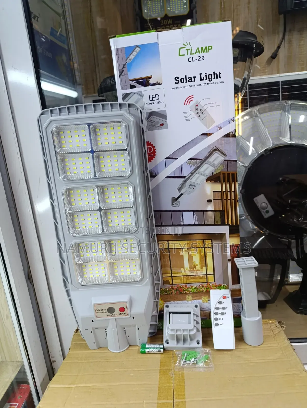 Solar Street Light – LED Solar Security Outdoor Light