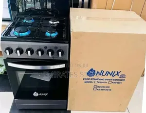 Nunix New Model 50*55 Full Gas Gas Oven Standing Cooker