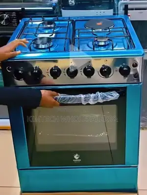 *60×65 Euroken 3+1 Standing Cooker With Electric Oven