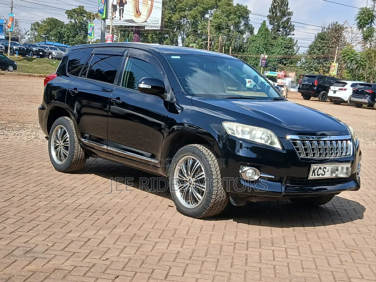 Toyota Vanguard 2011 Black