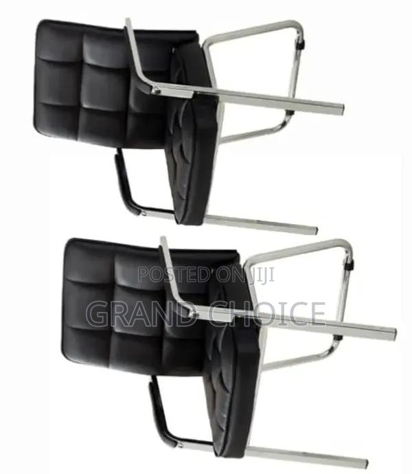 Executive Leather Visitor Chair - thumbnail 3