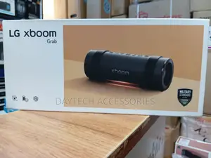 LG XBoom Grab Portable Bluetooth Speaker.
