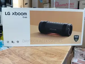 LG Xboom Grab by will.i.am Portable Bluetooth Speaker.