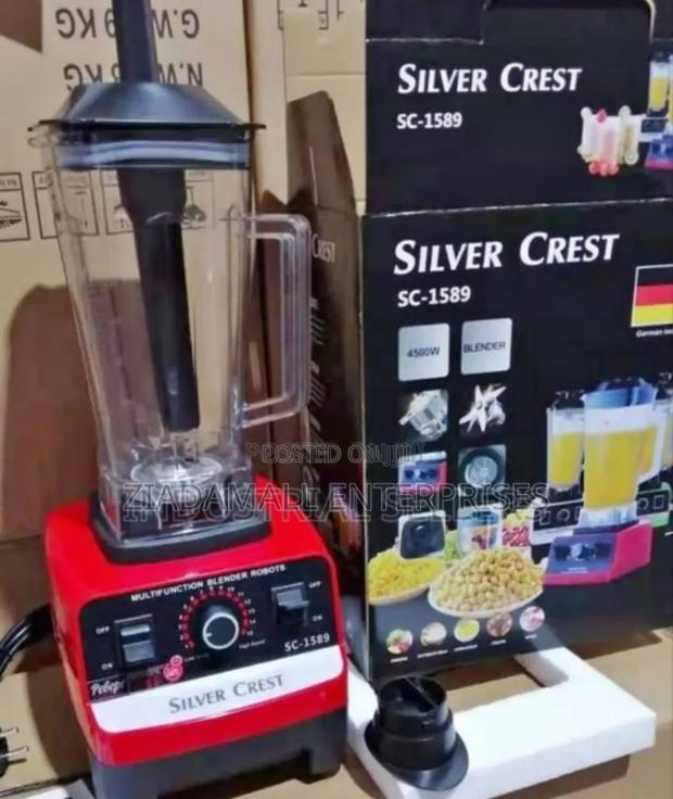 Silver Crest Heavy Duty 2-in-1 Blender With Grinder - main view