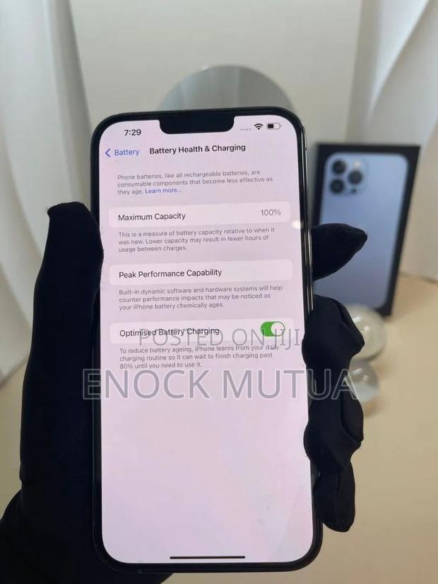 Apple iPhone 13 Pro Max 256 GB Blue - thumbnail 4