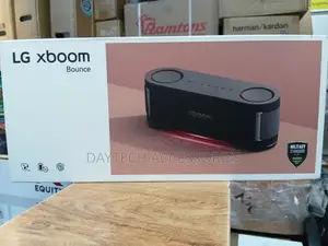 The LG XBOOM Bounce Rugged 40W Portable 2.1-Channel Bluetooth Speaker.