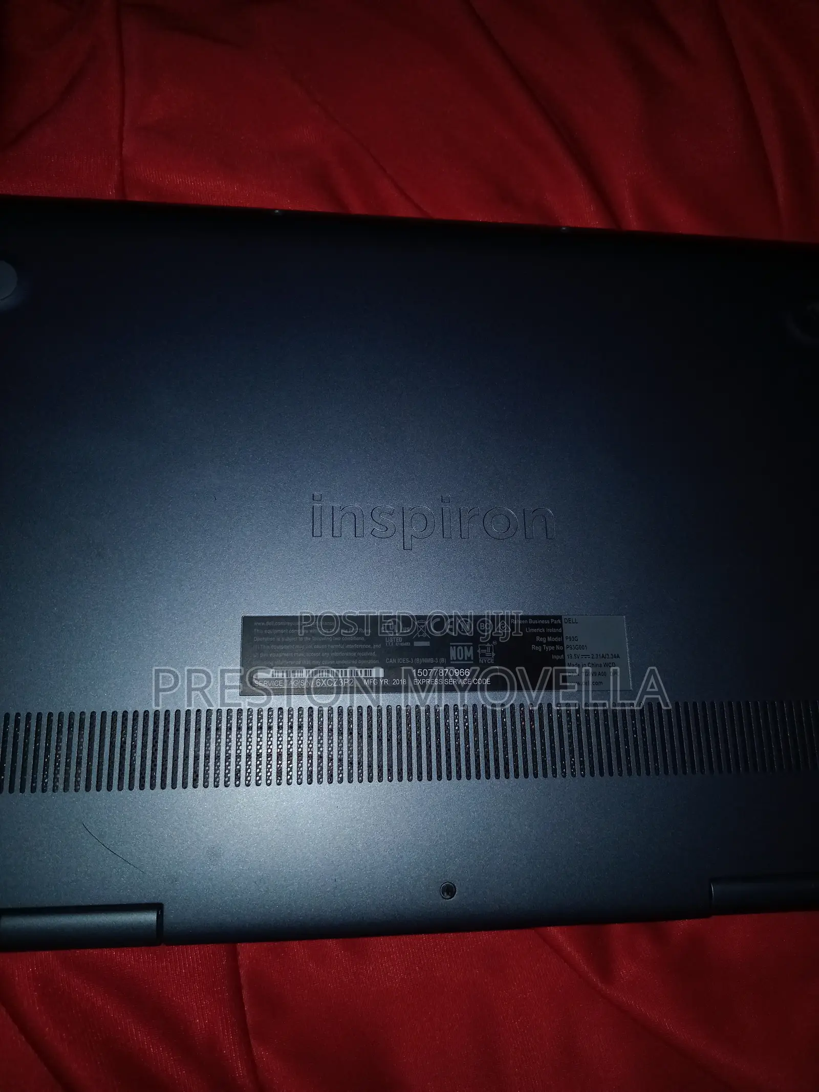 Laptop Dell Inspiron 14 5481 2-in-1 8GB Intel Core i5 SSD 256GB
