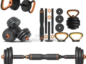 Kettle Bell Dumbells 30kgs Dumbells 6in1