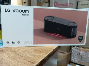 The LG XBOOM Bounce Rugged 40W Portable 2.1-Channel Bluetooth Speaker.