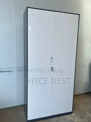 2 Door Office Storage Cabinet With Lock.