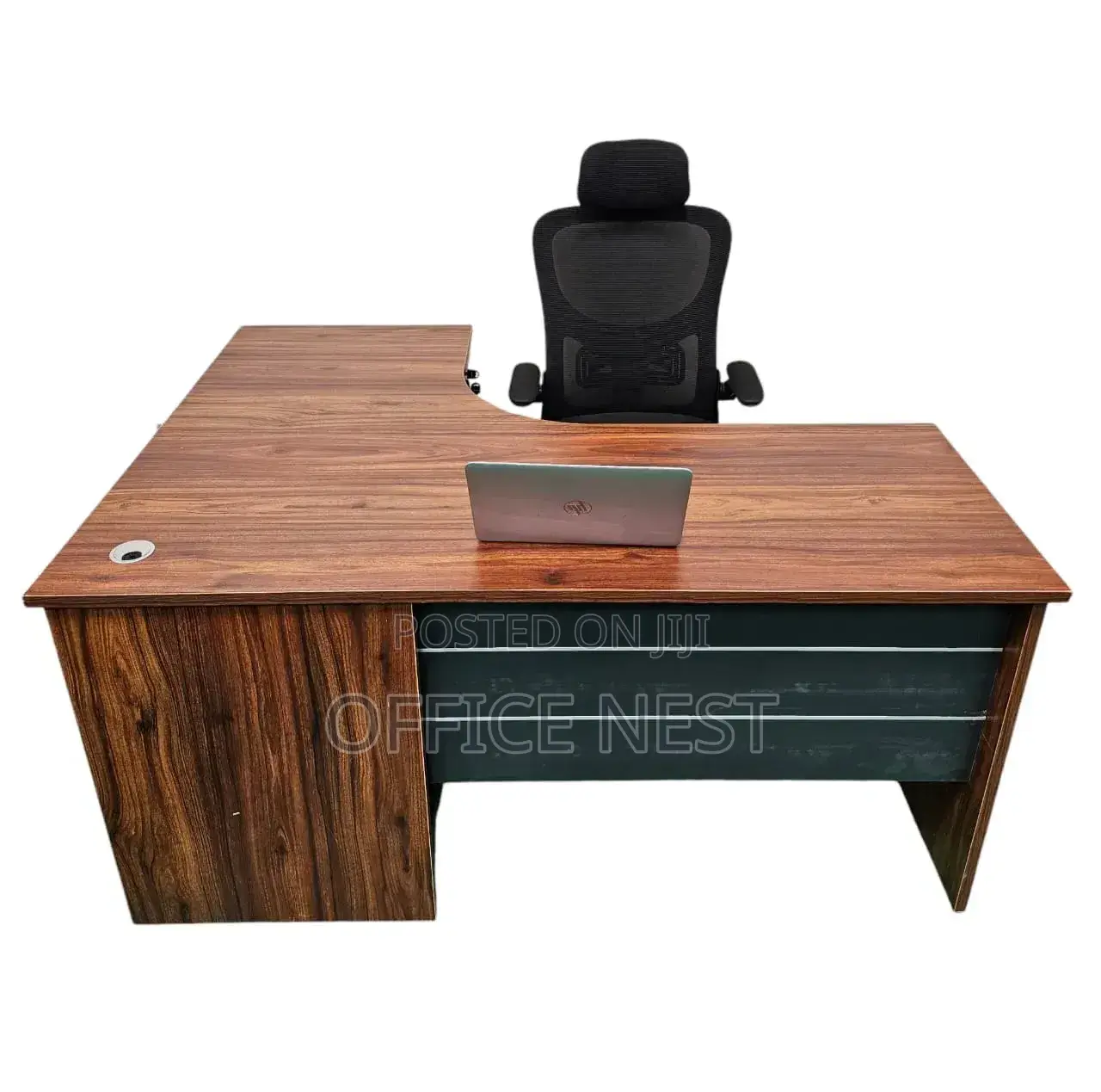 Modern L Shape Executive Office Desk