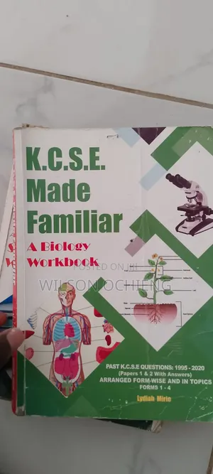 Made Familiar History, Maths, English,chemistry,Geo, Kiswahili, Cre,
