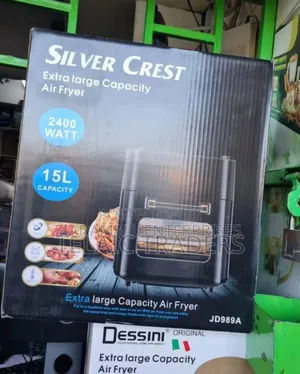 Colour Black Silvercrest 15L Air Fryer. Digital Air Fryer