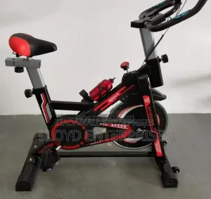 Colour Red -Professional Indoor Workout Spin Bike