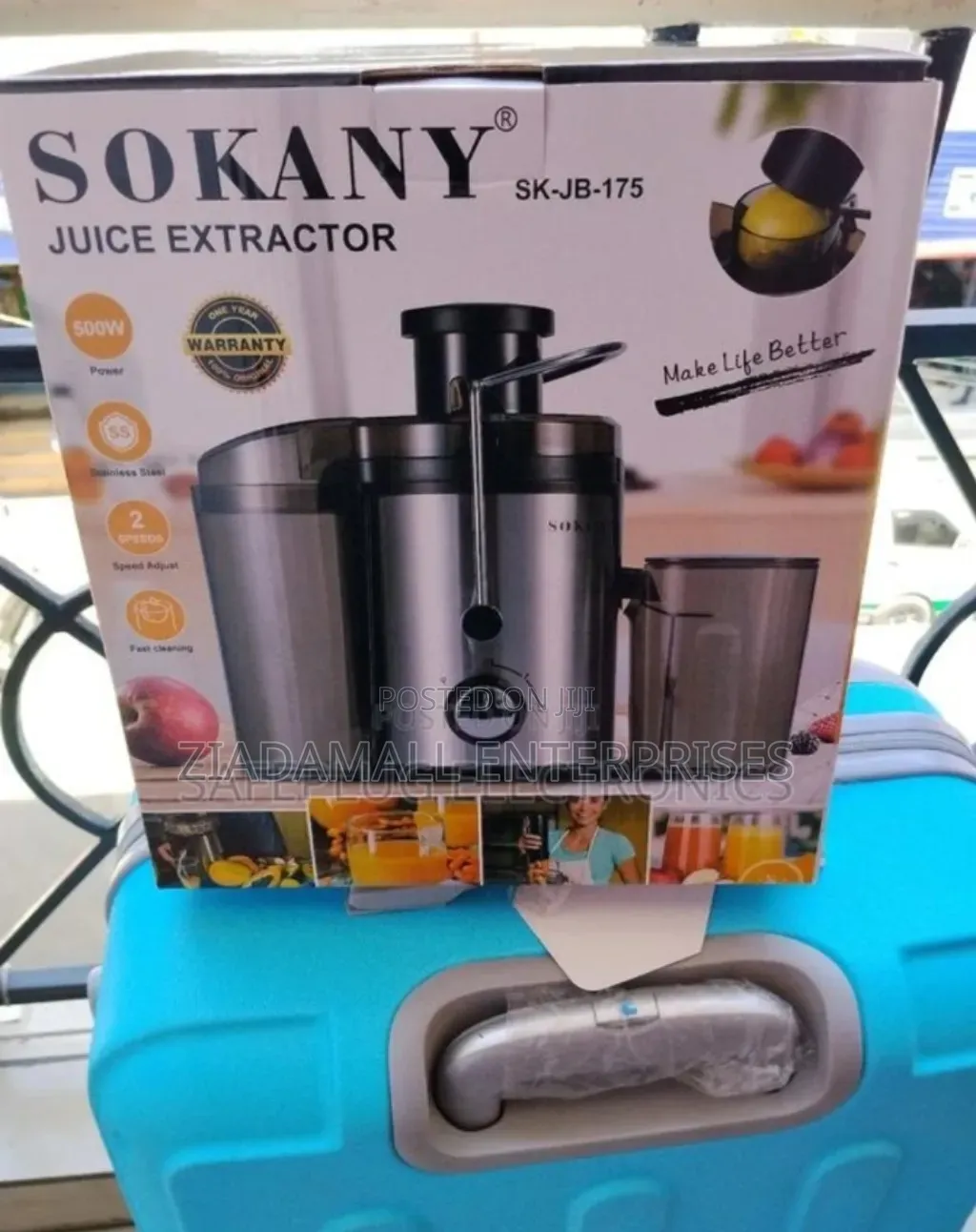 Pay on Delivery - Sokany High Performance Commercial Slow Juicer