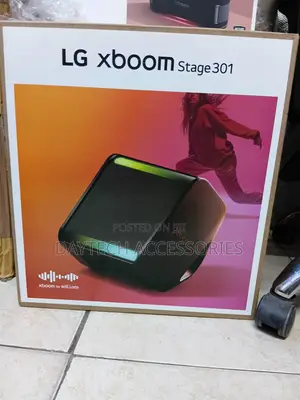 LG XBOOM Stage 301 120W Bluetooth Speaker.