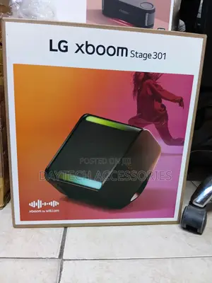 LG XBOOM Stage 301 120W Bluetooth Speaker.