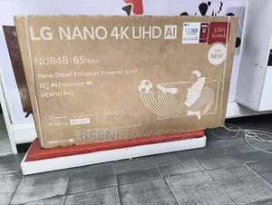 LG 65 Inch LG Nano Ai Nu84 Smart TV 2026 65nu840b6la