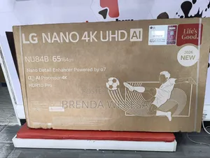LG 65 Inch LG Nano Ai Nu84 Smart TV 2026 65nu840b6la