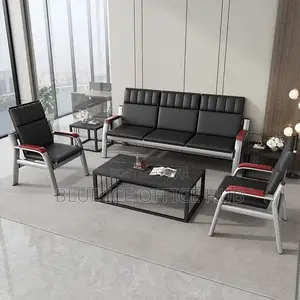 5 Seater Waiting Sofa + 2 Office Chairs | Reception Waiting Chairs