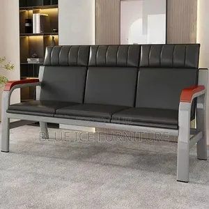 5 Seater Waiting Sofa + 2 Office Chairs | Reception Waiting Chairs