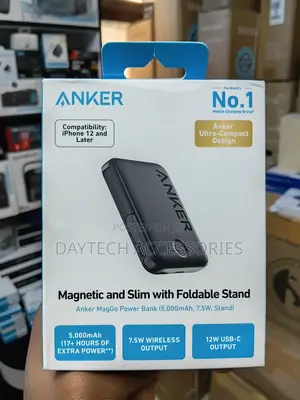 Anker 322 MagGo 5,000mAh Power Bank Magnetic Wireless Portable Charger