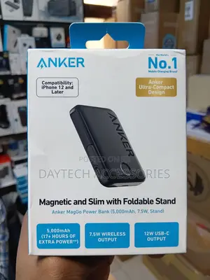 Anker 322 MagGo 5,000mAh Power Bank Magnetic Wireless Portable Charger