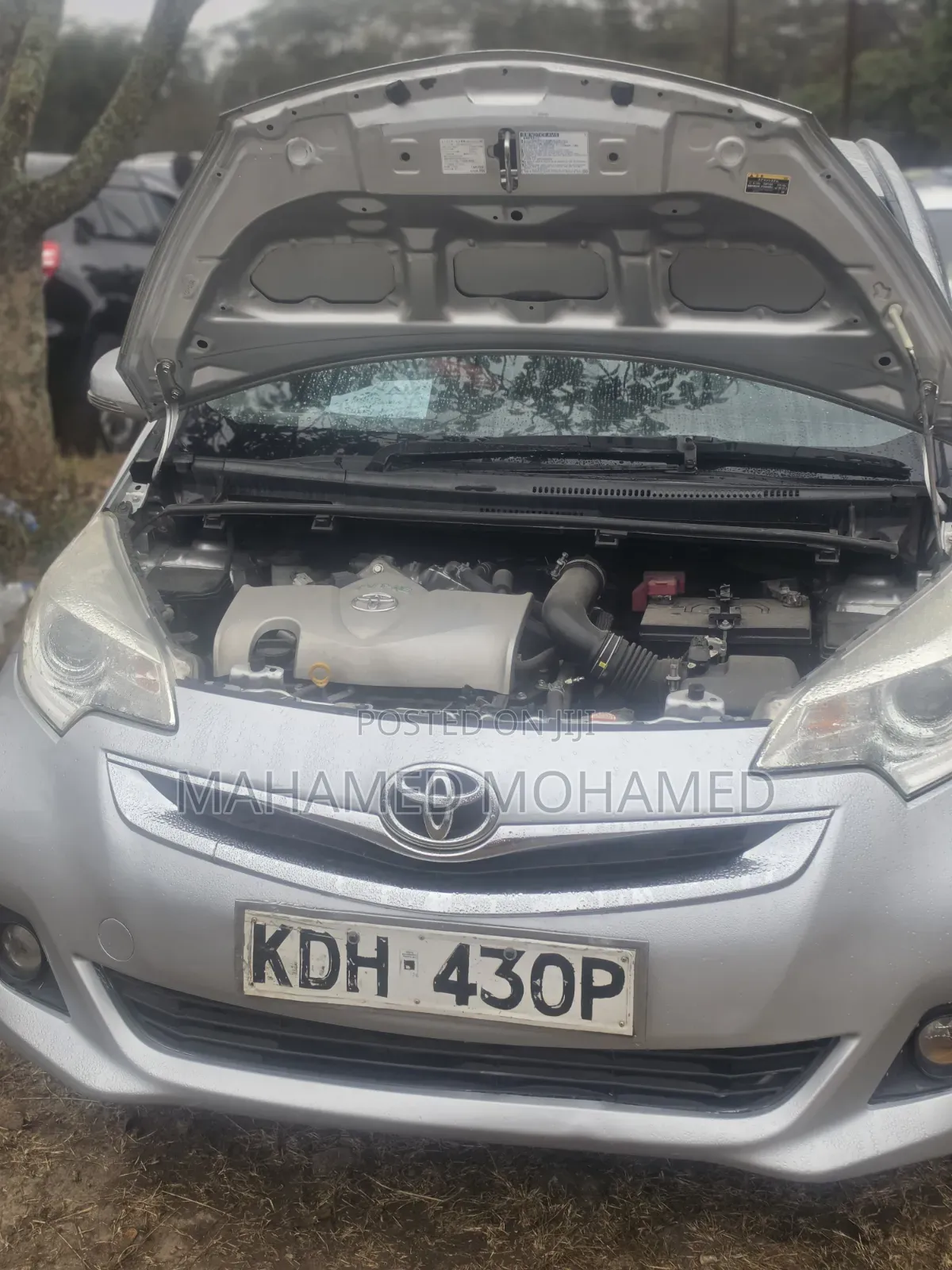 Toyota Ractis 2015 Silver