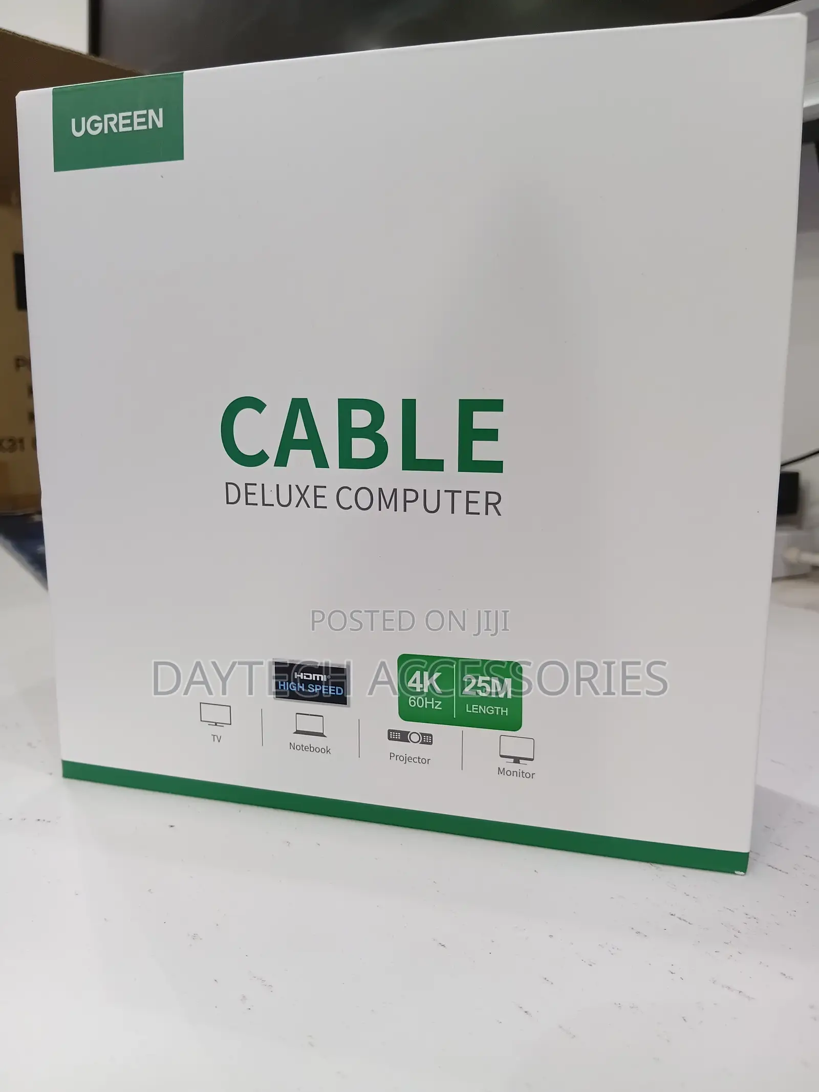 UGREEN 25 Meter at 60Hz HDMI Fiber Optic Cable .