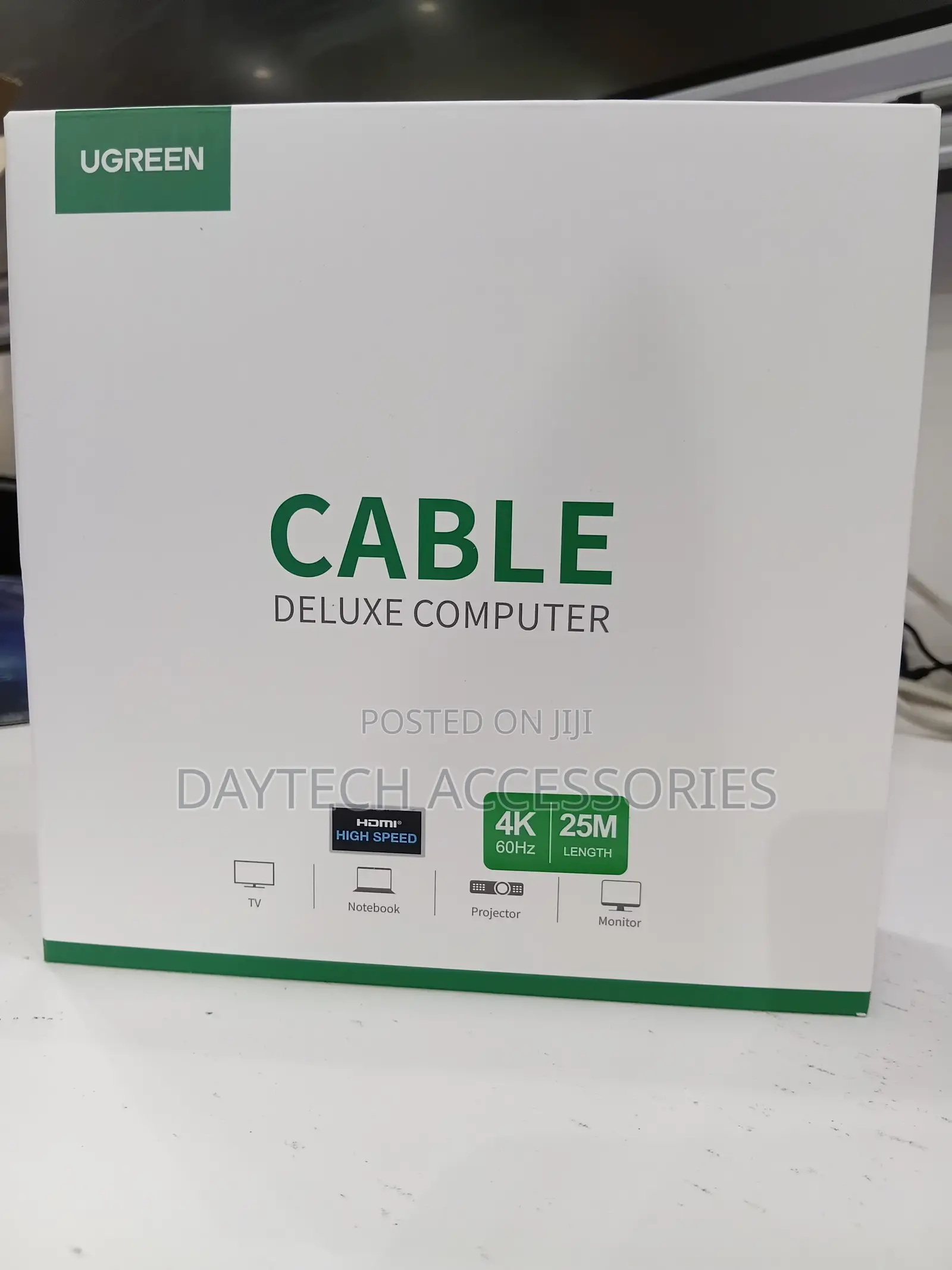 UGREEN 25-Meter Fiber Optic HDMI Cable (Model HD178)