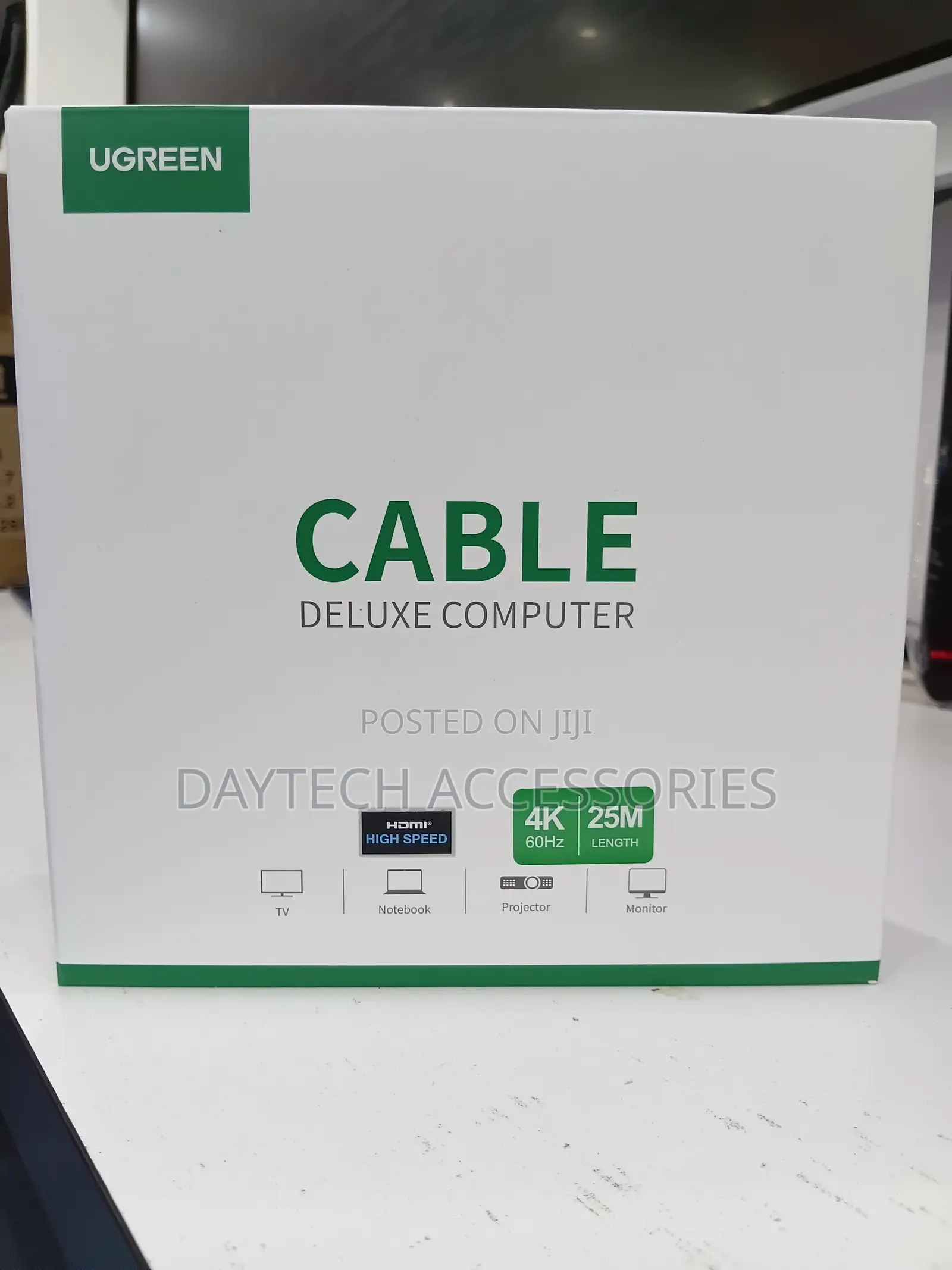 UGREEN 25-Meter Fiber Optic HDMI Cable (Model HD178)