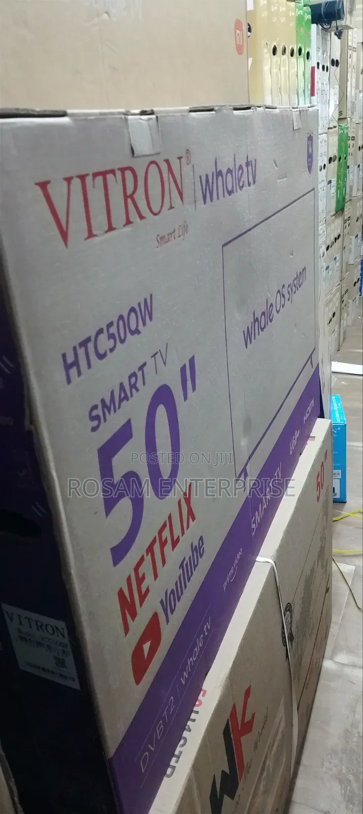 Vitron 50inch Android TV Wale
