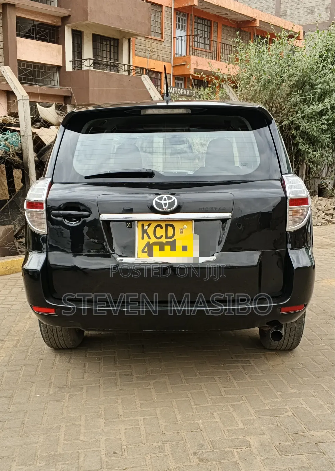 Toyota Vanguard 2008 Black