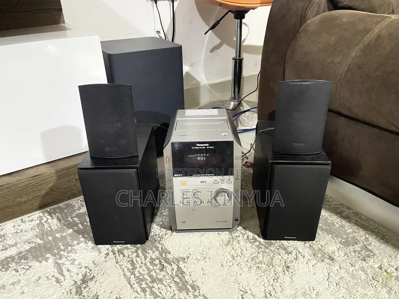 Panasonic Sa-Pm19 Stereo System for Sale
