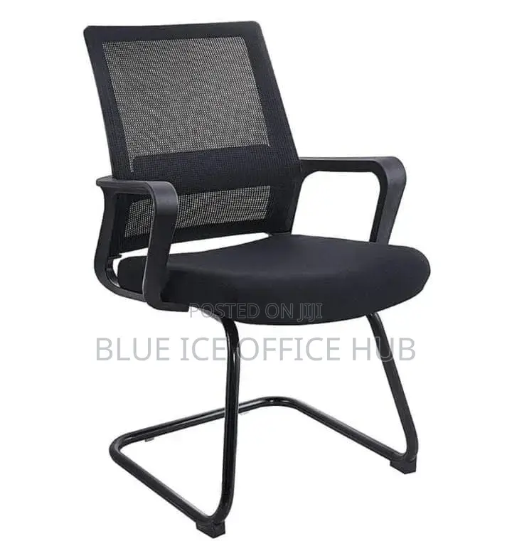 Black Mesh Visitor Chair