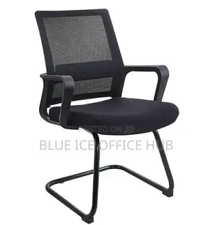 Black Mesh Visitor Chair