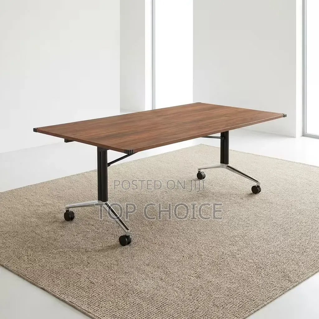 Foldable Conference Table , Boardroom Office Desk